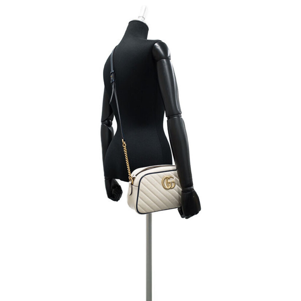 GUCCI GG Marmont Quilted Shoulder Bag - Picture 9 of 9